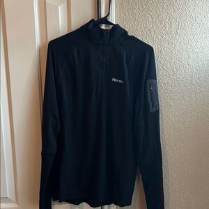 Marmot Black Quarter-Zip Pullover